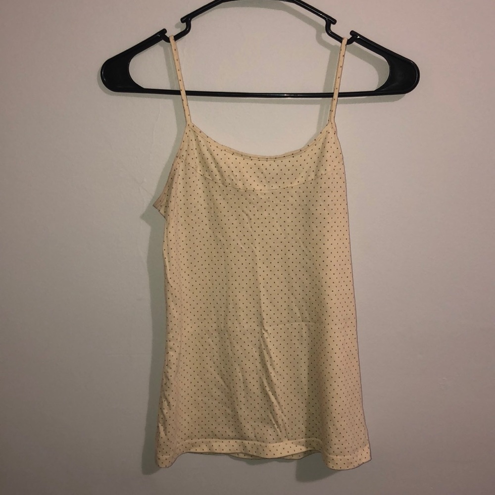 Polka dot tank top
